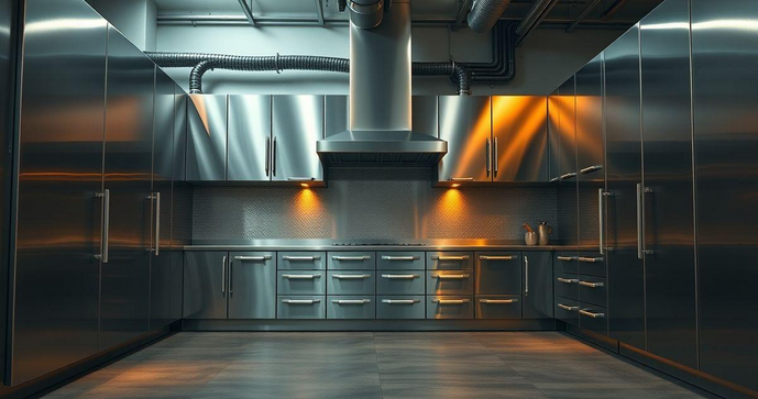 Arm&aacute;rio Inox Cozinha Industrial: A Escolha Ideal para Praticidade e Durabilidade