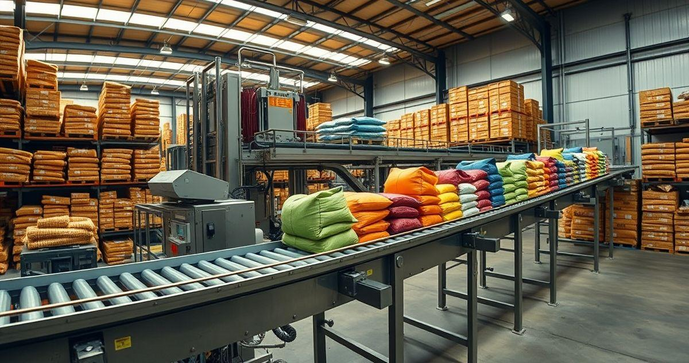 Esteira para Carregamento de Sacarias Eficiente