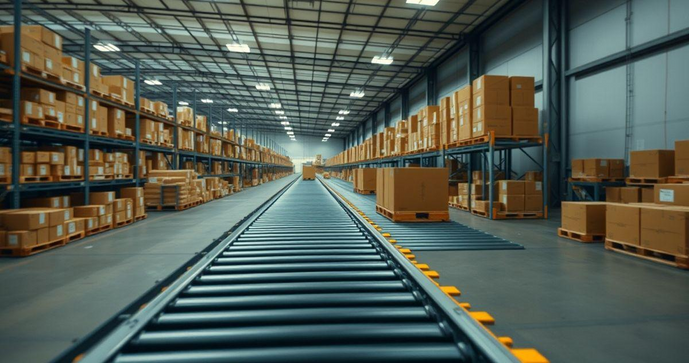 Esteira Transportadora de Rolentes Livres: Efici&ecirc;ncia em Transporte