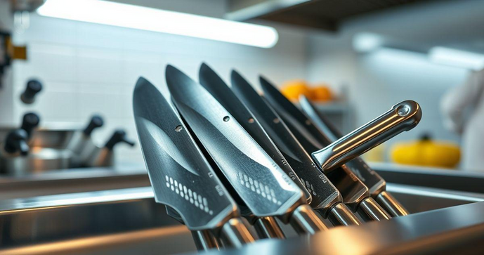 Esterilizador de facas e chairas