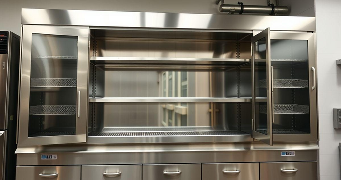Arm&aacute;rio Inox para Cozinha Industrial: A Solu&ccedil;&atilde;o Ideal para Organiza&ccedil;&atilde;o e Durabilidade