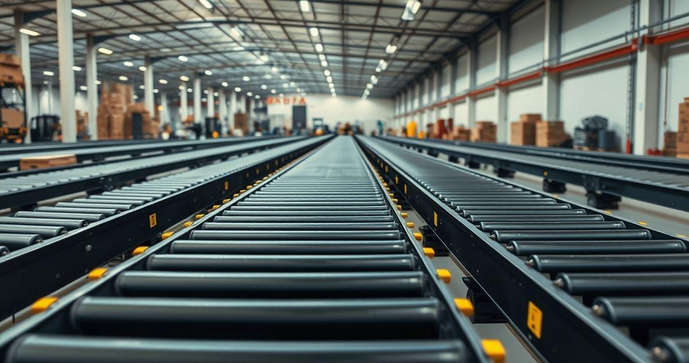 Como escolher a esteira transportadora de roletes livres ideal para sua empresa
