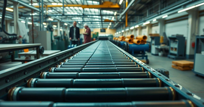 Esteira transportadora de roletes: como escolher a ideal para sua opera&ccedil;&atilde;o