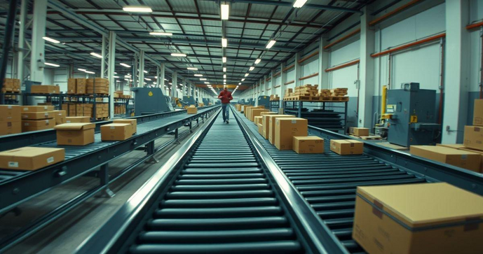 Esteira Transportadora Horizontal: Efici&ecirc;ncia em Movimento