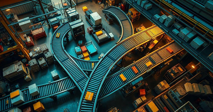 Esteira transportadora modular: a solução ideal para otimização de processos industriais