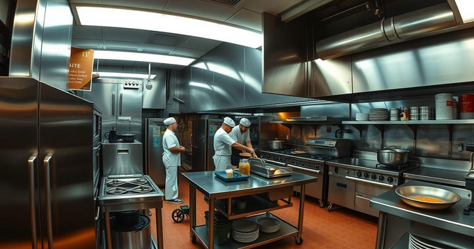 Equipamentos para cozinha industrial que aumentam a eficiência