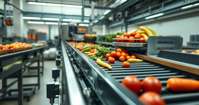 Esteira transportadora de alimentos: como escolher a ideal para sua ind&uacute;stria